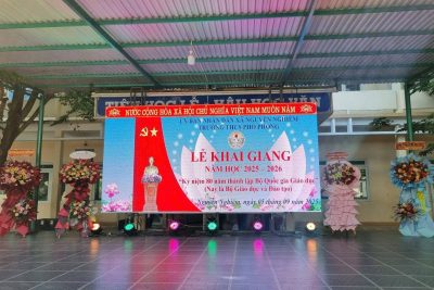 LỄ KHAI GIẢNG NĂM HỌC 2025 – 2026